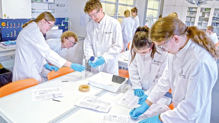 Schüler forschen im Schülerforschungszentrum