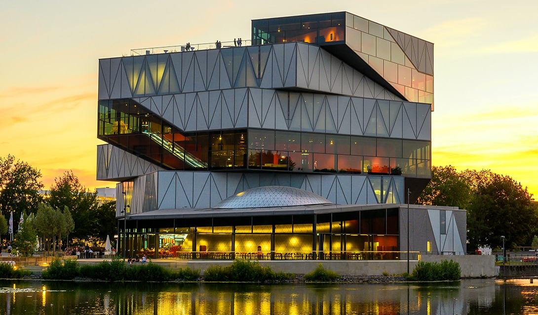experimenta Gebäude