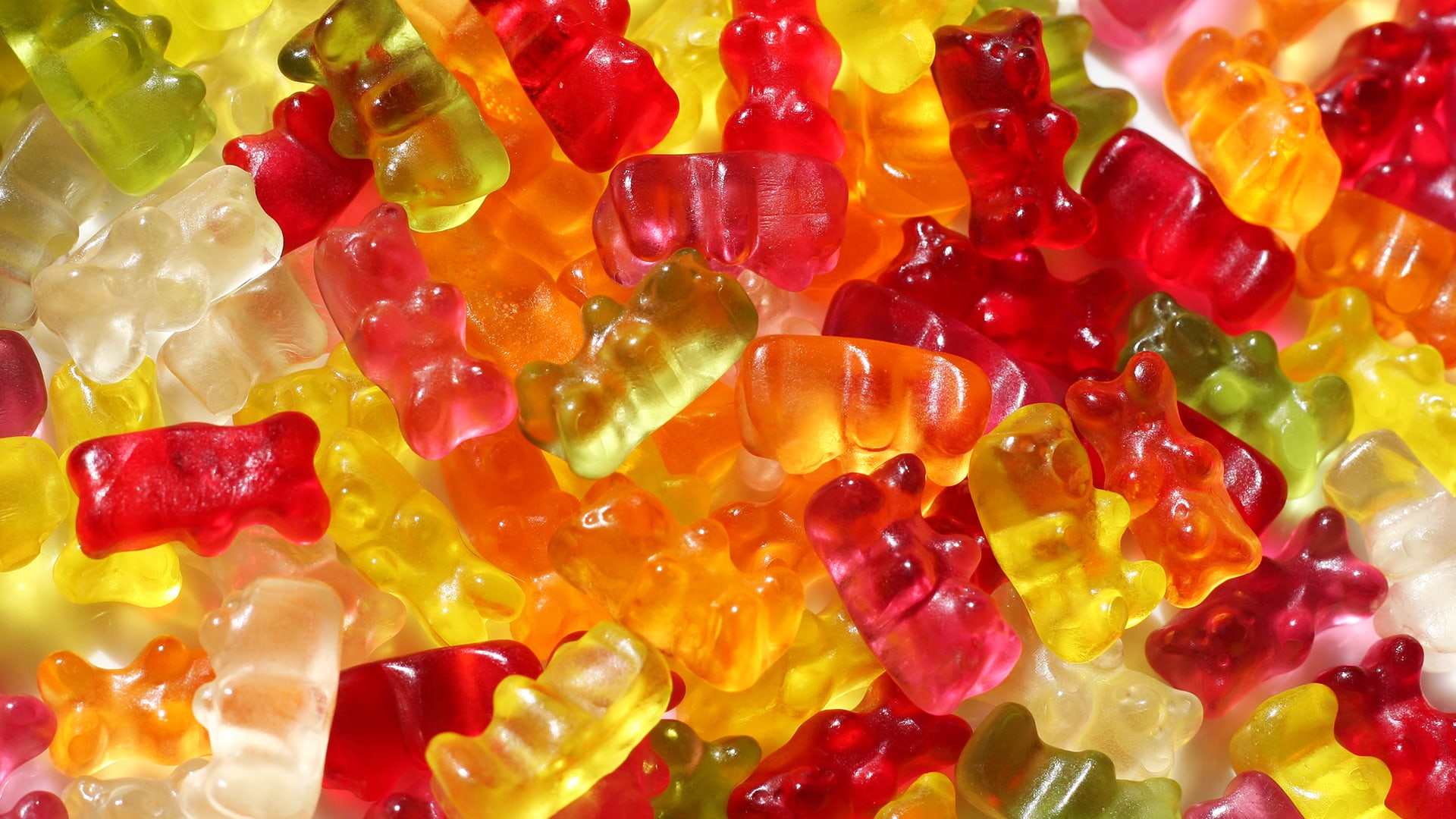 Kunterbunte Gummibären