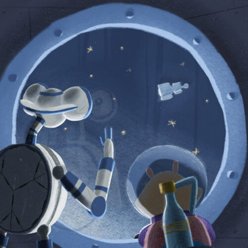 Illustration zu Liftoff!