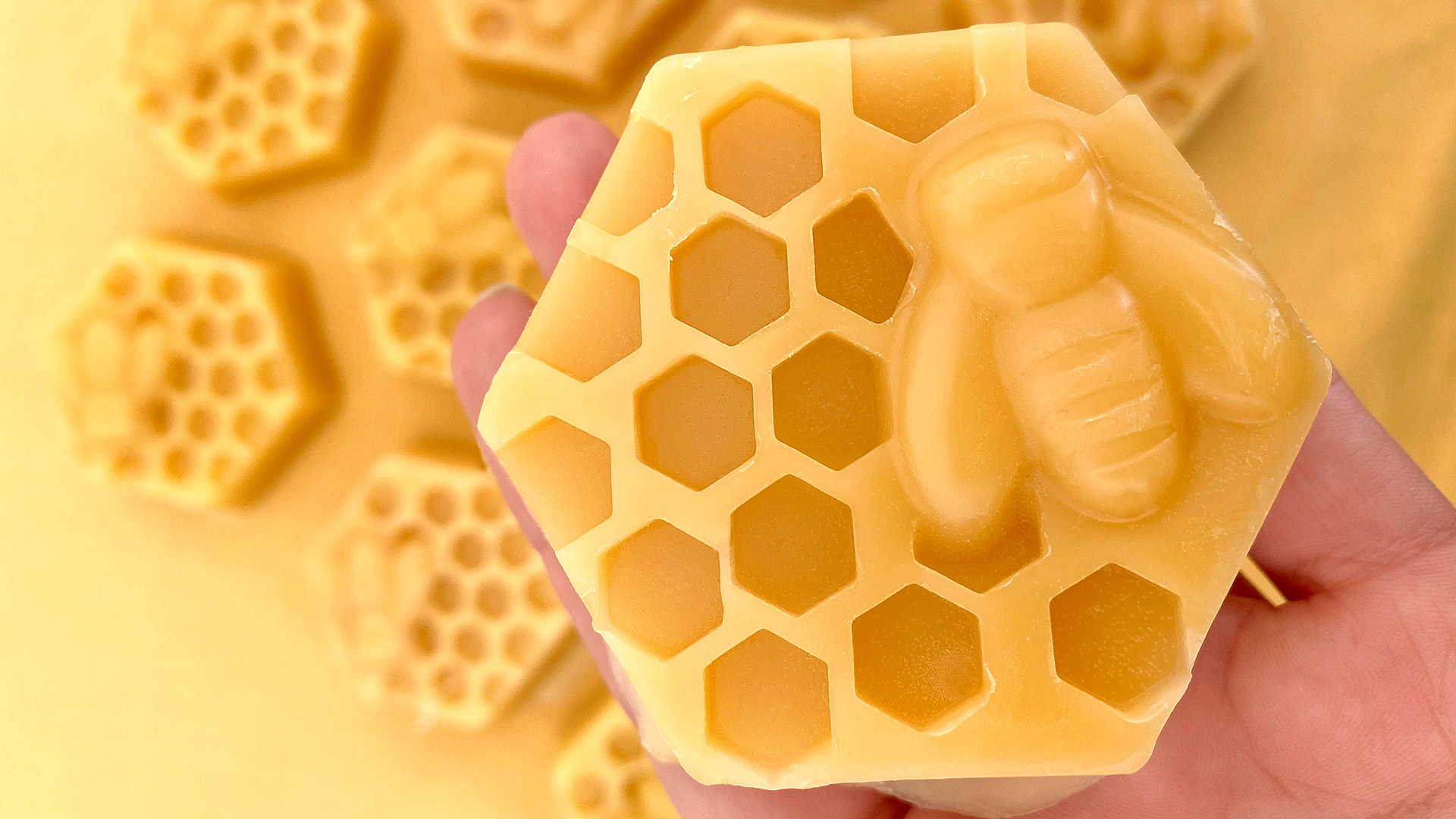 Biowachspellet zum Erstellen von Bienenwachstüchern