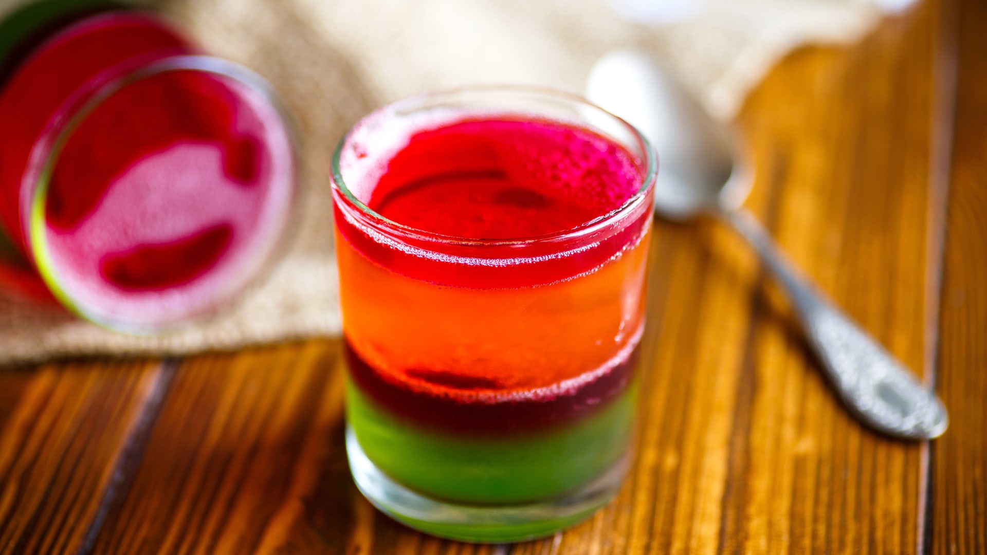Wackelpudding im Glas