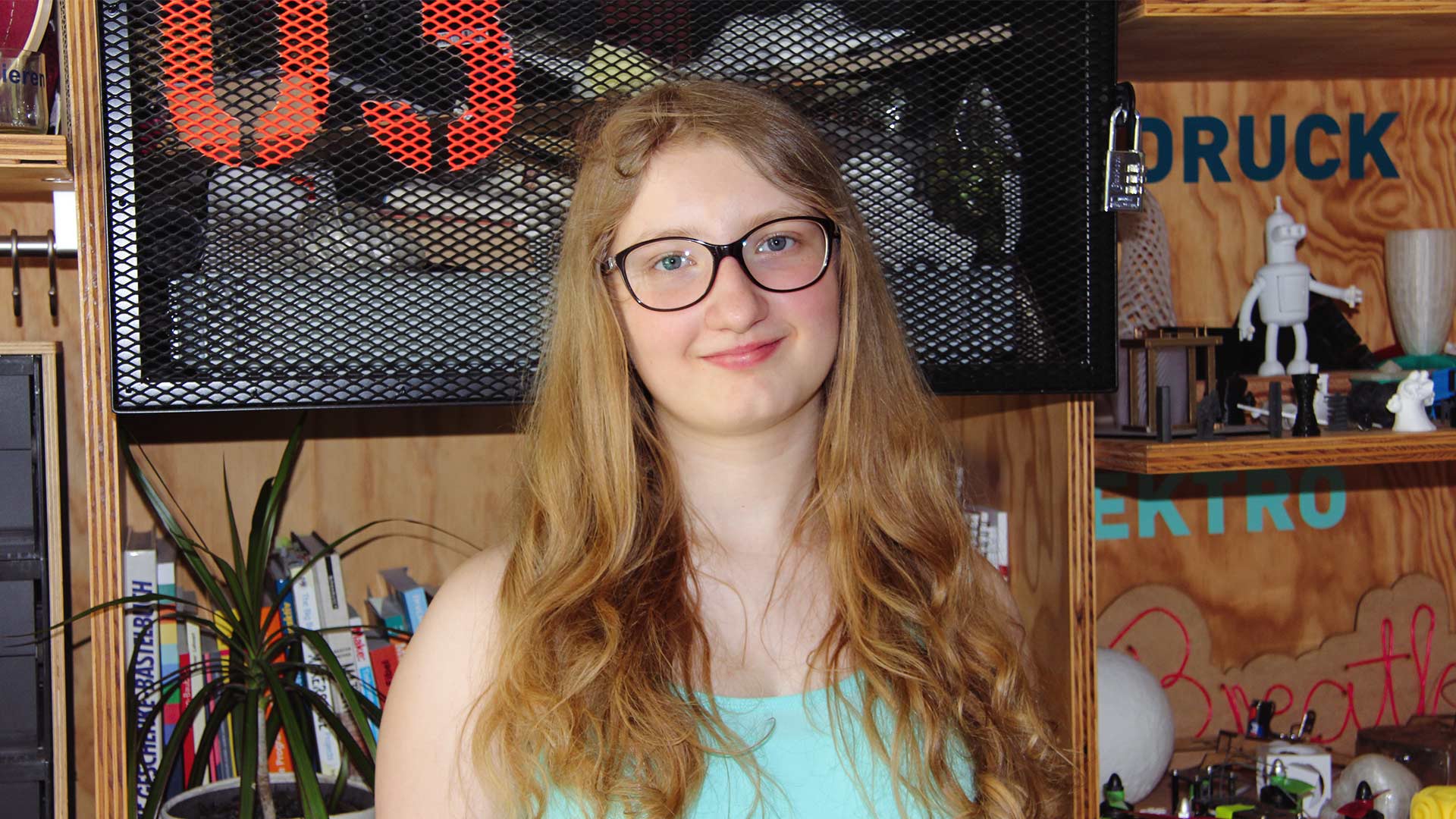 Aurelia im Maker Space
