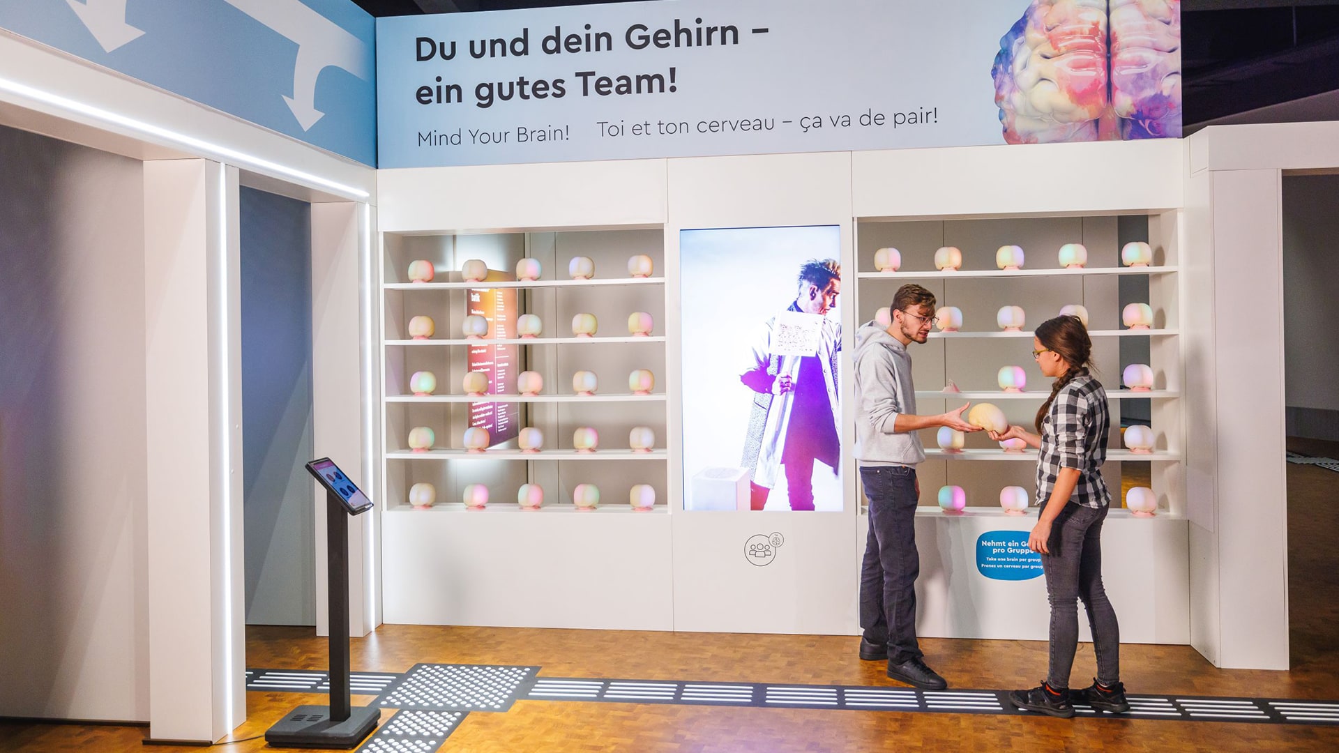 Sonderausstellung „Du und dein Gehirn – ein gutes Team."