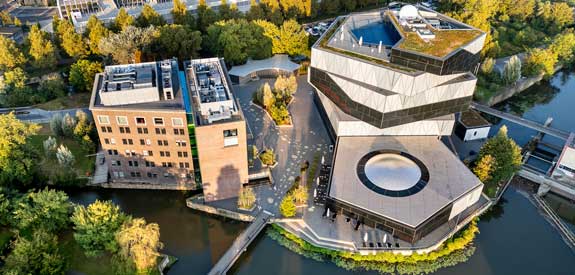 experimenta Gebäude