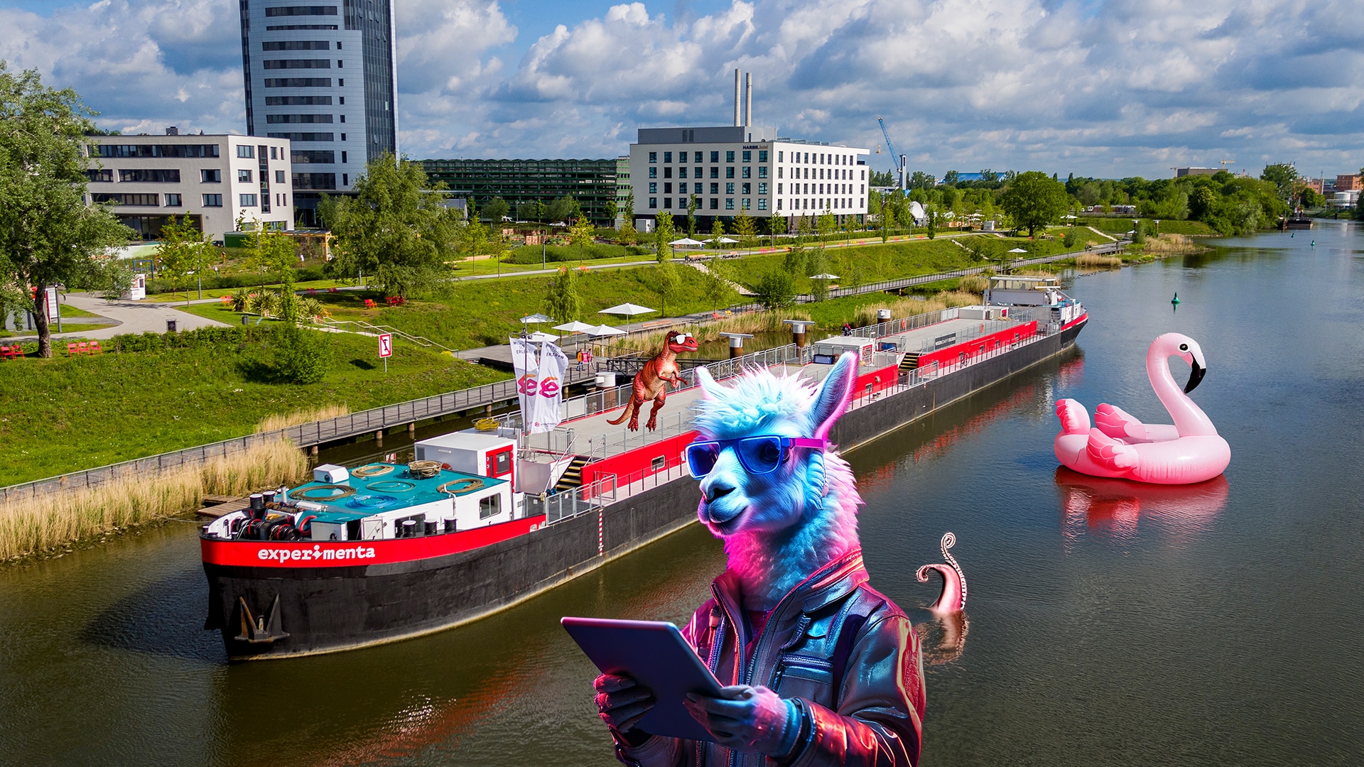 MS experimenta beim Zukunftspark Wohlgelegen