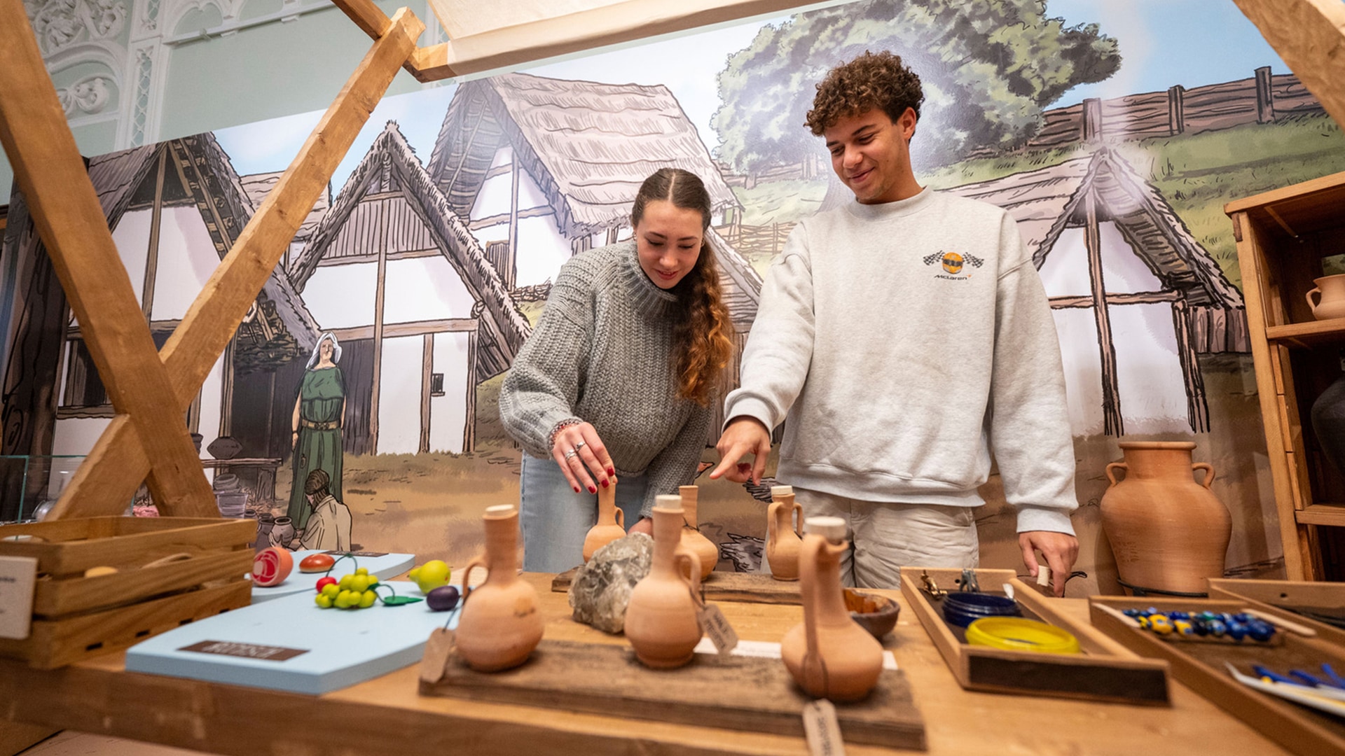 Ausstellungsansicht „KeltenKids“