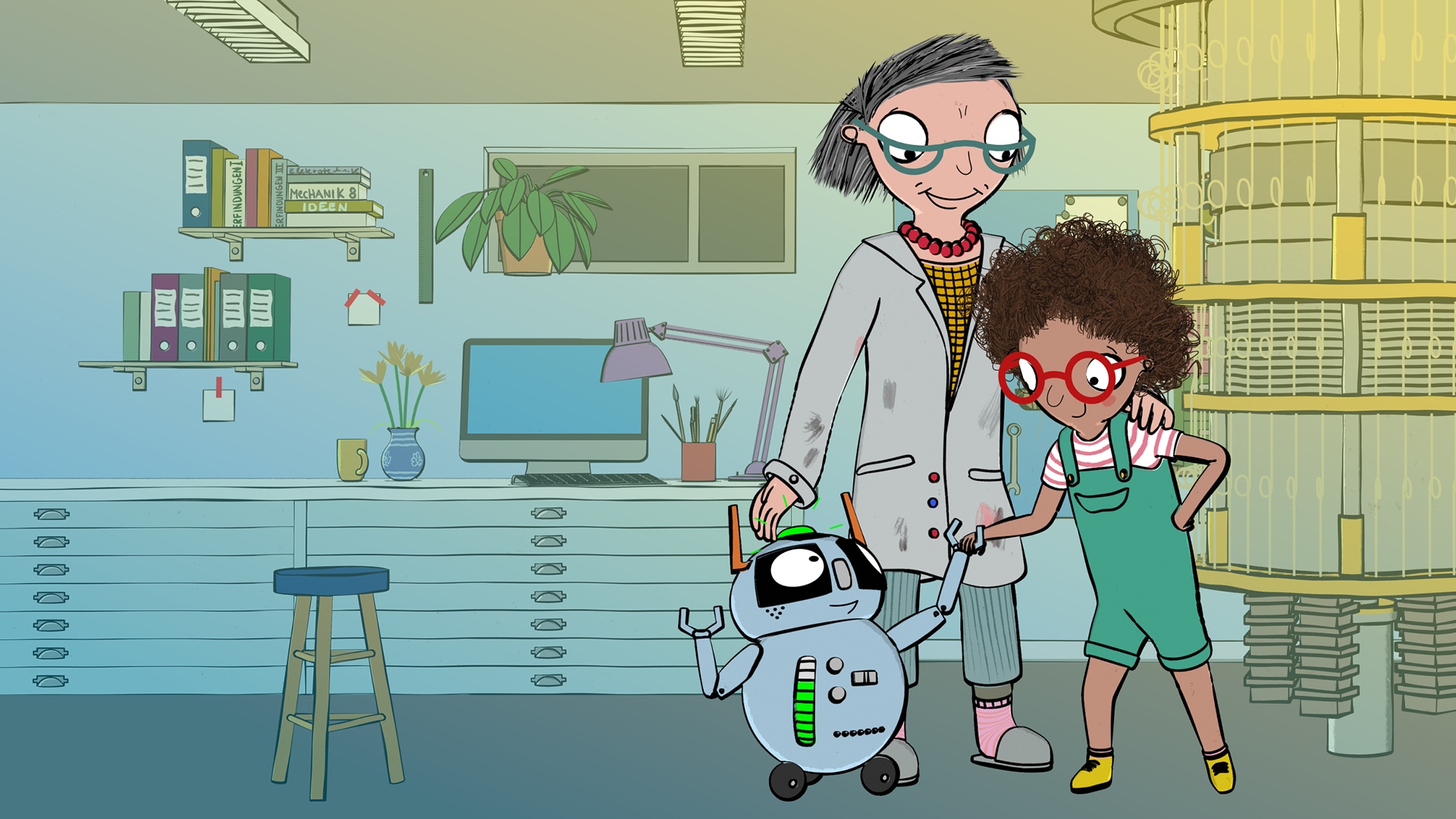 Illustration zum Film „Meine Freundin Roxy"