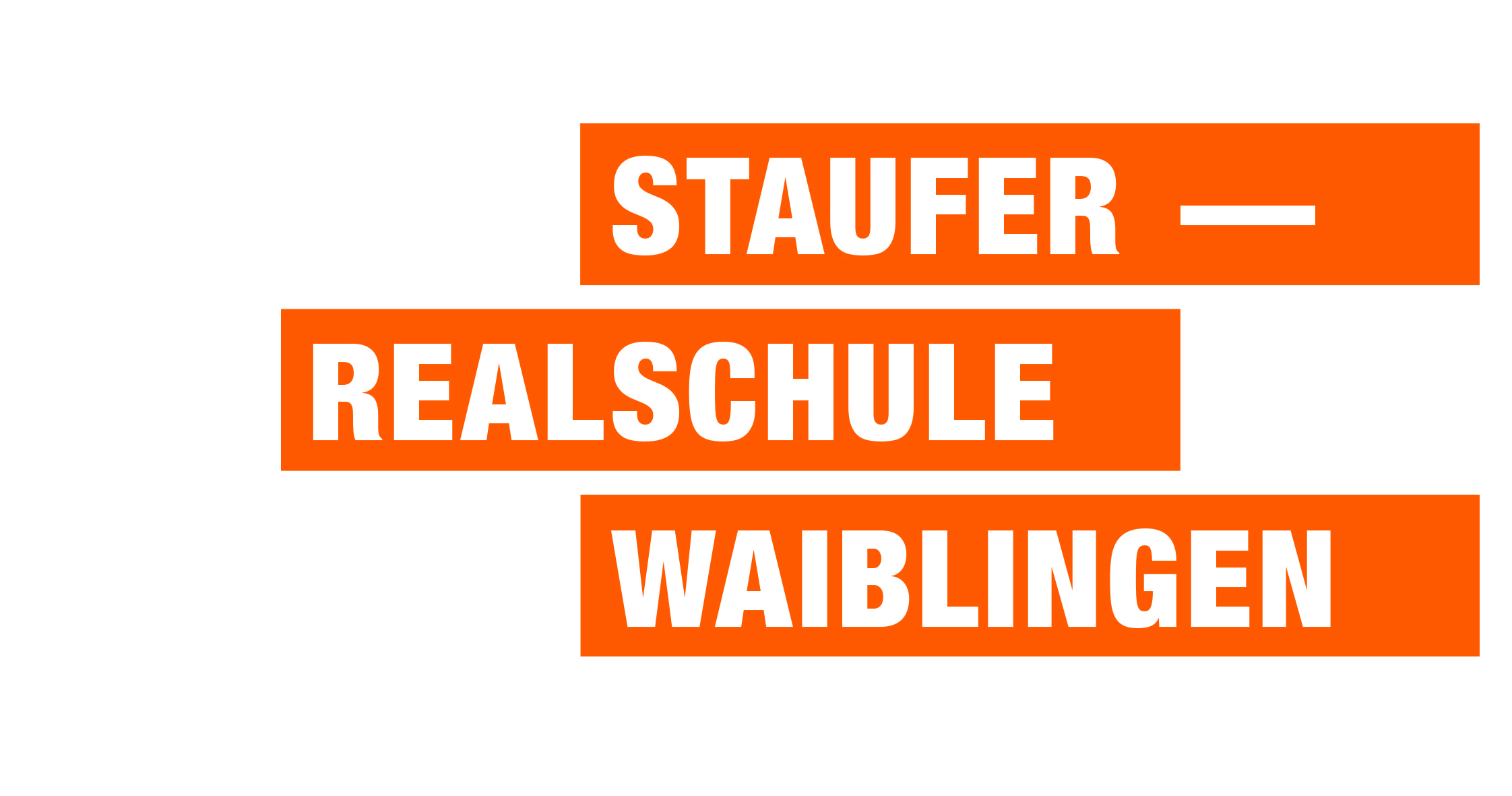 Logo der Staufer-Realschule, Waiblingen