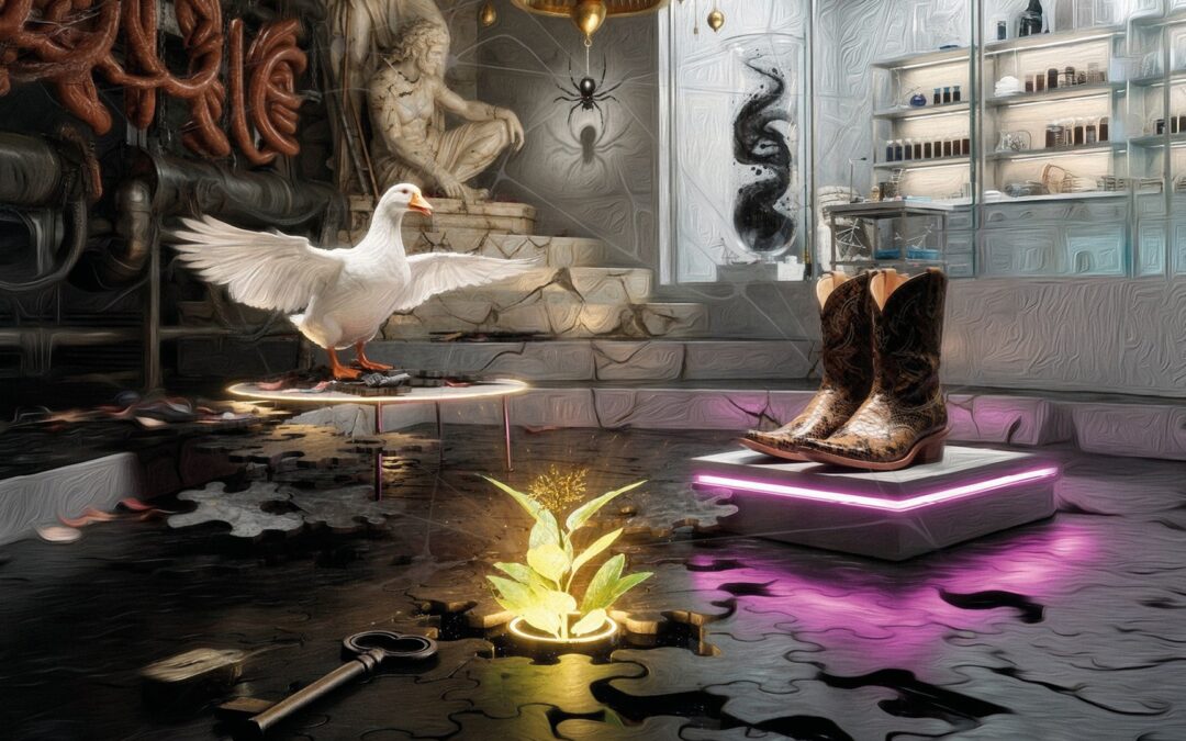 Wo die Götter kauern wie Hunde