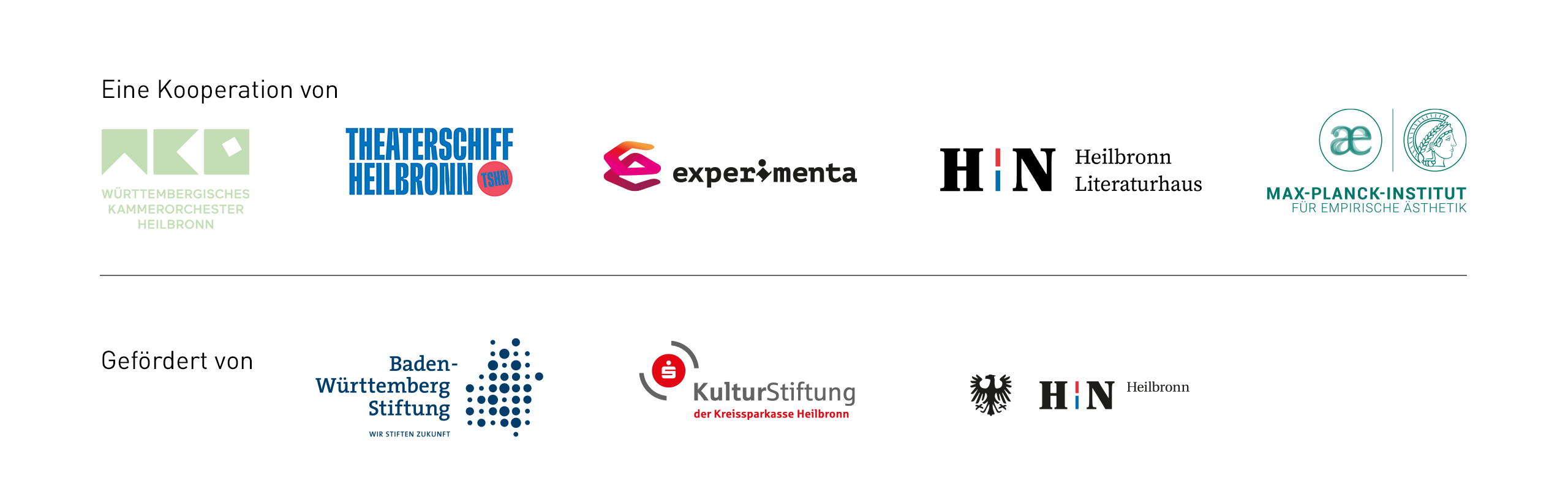 Logos Kooperationspartner und Förderer